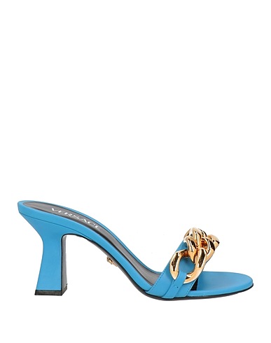 VERSACE Sandals Azure Calfskin