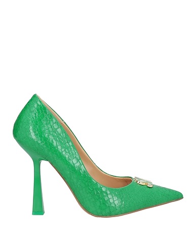 STEVE MADDEN Décolleté Verde Fibre tessili