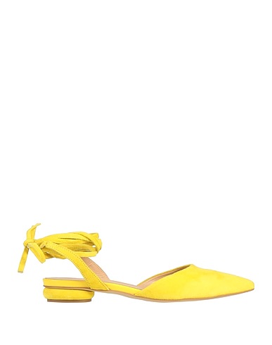 CAFèNOIR Ballet flats Yellow Leather