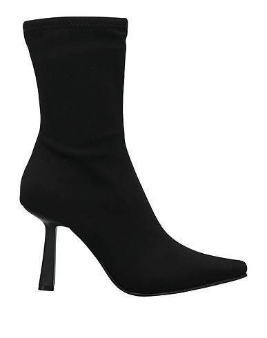 STEVE MADDEN Ankle boot Black Textile fibres