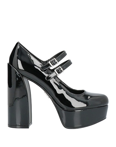STEVE MADDEN Pumps Schwarz Gewebefasern