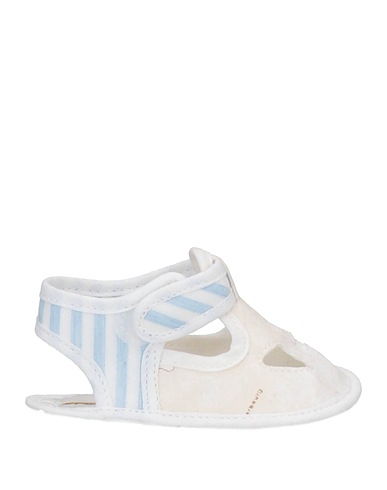 ALVIERO MARTINI 1a CLASSE Newborn shoes Sky blue Textile fibers