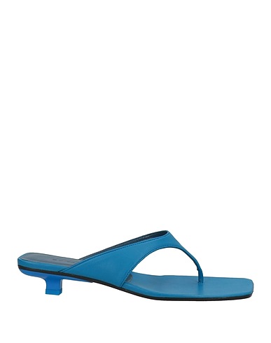 BY FAR Flip flops Azure Leather