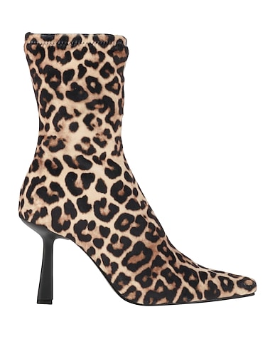 STEVE MADDEN Ankle boot Sand Textile fibers