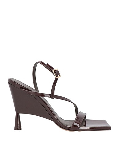 GIA / RHW Sandals Chocolate brown Soft Leather
