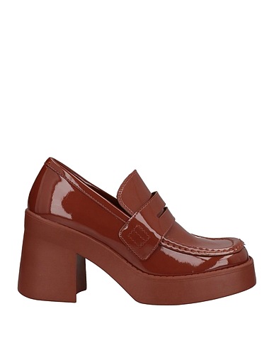 STEVE MADDEN Loafers Tan Textile fibres