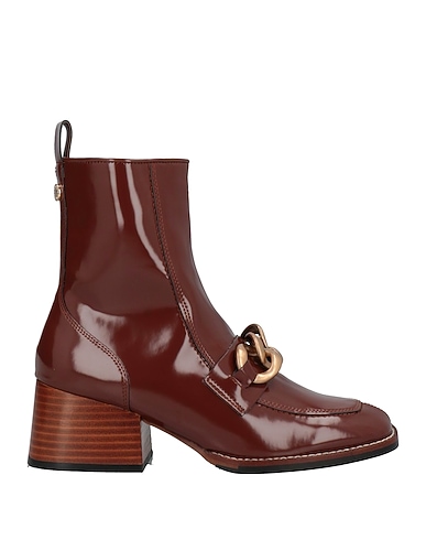 STEVE MADDEN Ankle boot Brown Textile fibres