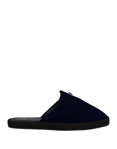 GIUSEPPE ZANOTTI Hausschuhe Nachtblau Gewebefasern