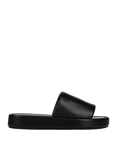 SERGIO ROSSI Sandals Black Soft Leather