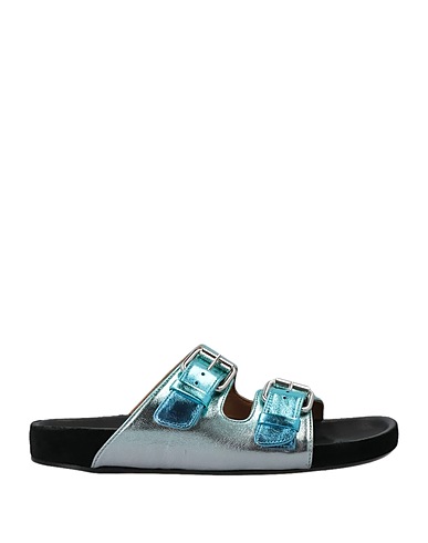 ISABEL MARANT Sandalen Tūrkis 100% Lammleder