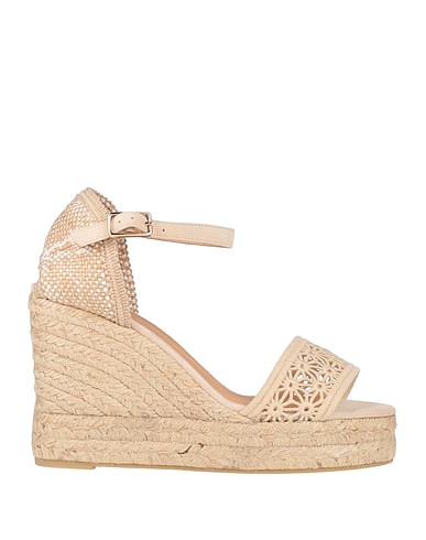 CASTAÑER Espadrilles Ivory Textile fibers