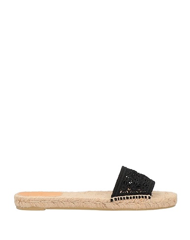 CASTAÑER Espadrilles Black Textile fibers
