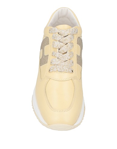 HOGAN Sneakers Παστέλ κίτρινο Δέρμα