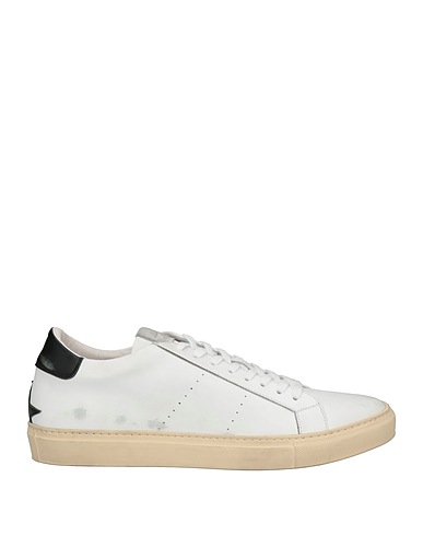 MACCHIA J Sneakers White Soft Leather