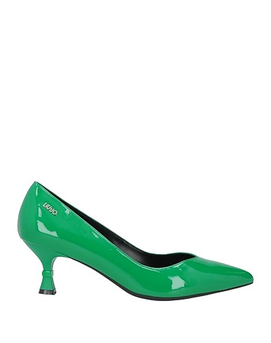 LIU •JO Court Green Soft Leather