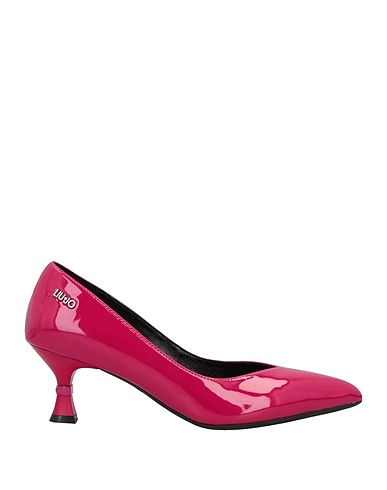 LIU •JO Court Fuchsia Soft Leather