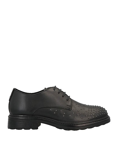 PREGUNTA Laced shoes Black Soft Leather