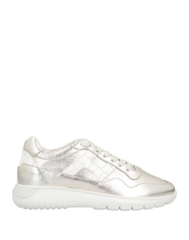 HOGAN Sneakers Silver Soft Leather