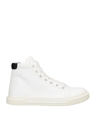 GIUSEPPE ZANOTTI Sneakers White Textile fibers