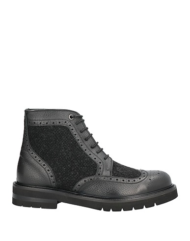 BALDININI Ankle boot Black 60% Calfskin, 40% Polyester