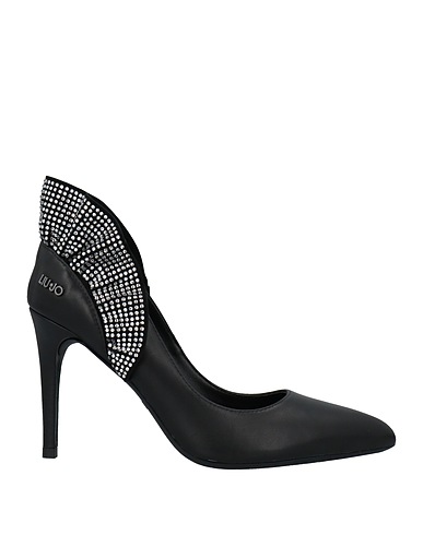 LIU •JO Pump Black Soft Leather