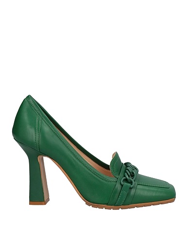 BALDININI Loafers Green 100% Lambskin