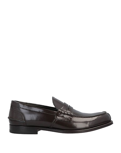 JEROLD WILTON Loafers Dark brown Soft Leather