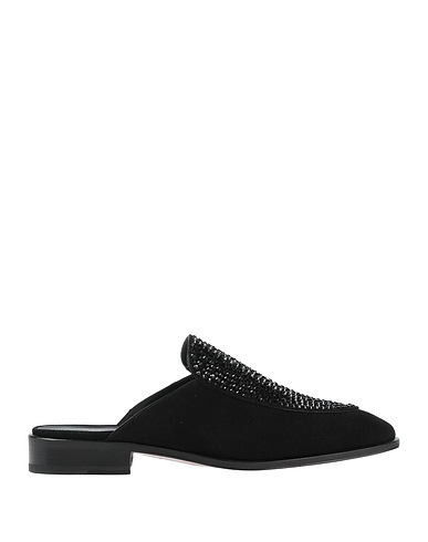GIUSEPPE ZANOTTI Mules and clogs Black Leather