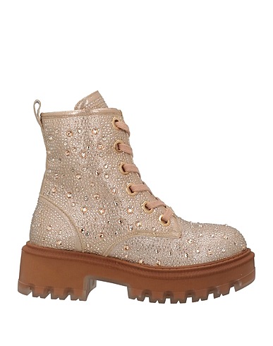 BALDININI Stivaletti Beige 100% Poliestere