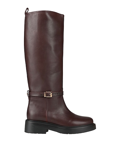 BALDININI Boots Chocolate brown 100% Calfskin