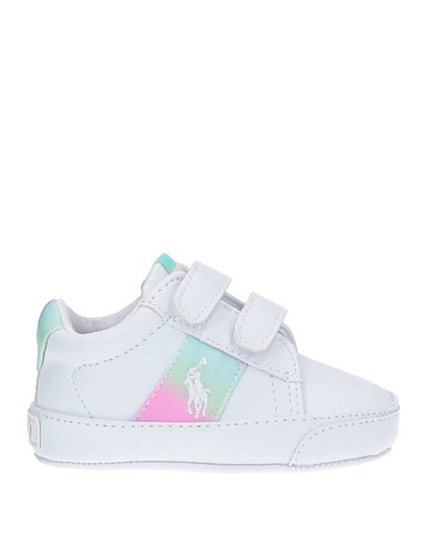 POLO RALPH LAUREN Schuhe für Neugeborene Weiß Gewebefasern