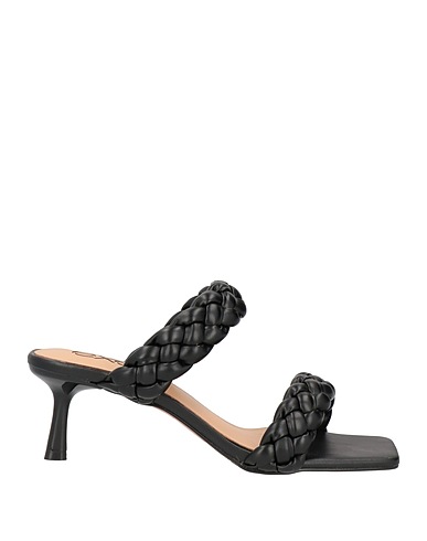 EXE' Sandals Black Textile fibres