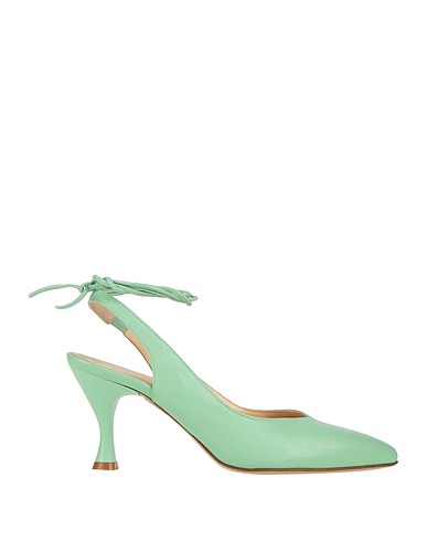 LORETTA PETTINARI Court Sage green Soft Leather