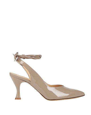 LORETTA PETTINARI Pump Khaki Soft Leather