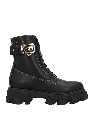 CHIARA FERRAGNI Ankle boot Black Soft Leather