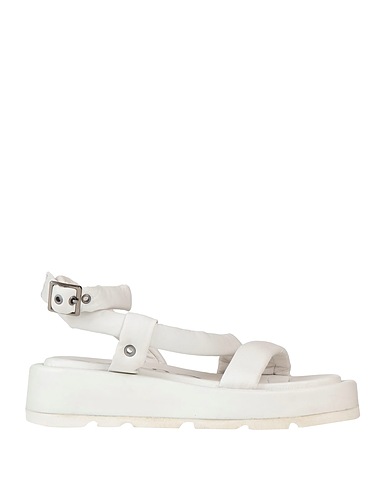 ORORO Sandals Off white Soft Leather