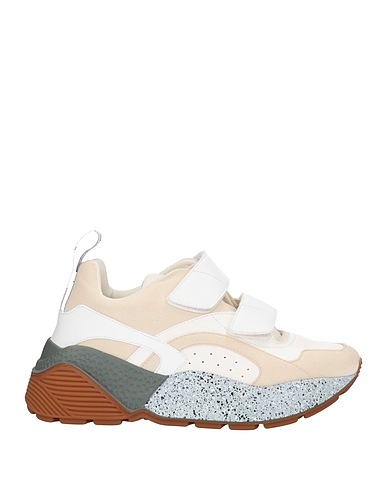 STELLA McCARTNEY Sneakers Elfenbein 60% Polyester, 40% Polyurethan