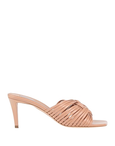 STELLA McCARTNEY Sandals Blush 67% Polyurethane, 33% Polyester