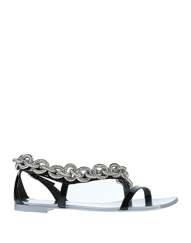 GIUSEPPE ZANOTTI Sandals Black Soft Leather