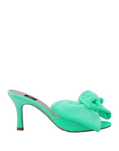 ISLO ISABELLA LORUSSO Sandals Light green Textile fibres