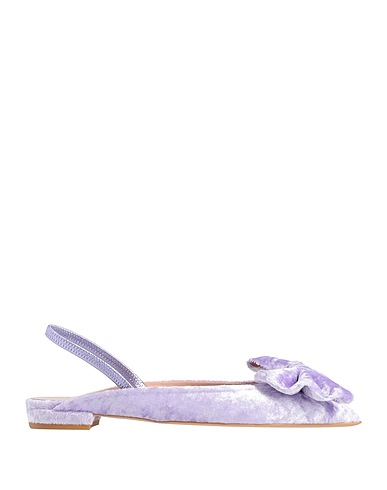 ISLO ISABELLA LORUSSO Footwear Lilac Textile fibers