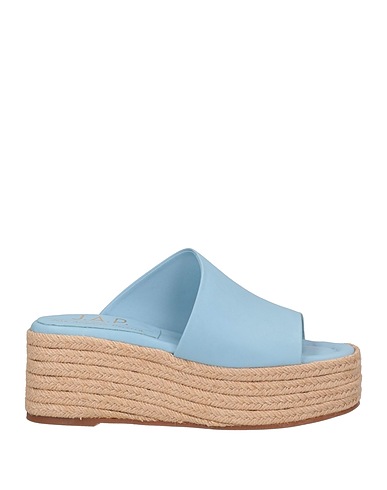 J.A.P. JOSE ANTONIO PEREIRA Espadrilles Sky blue Soft Leather