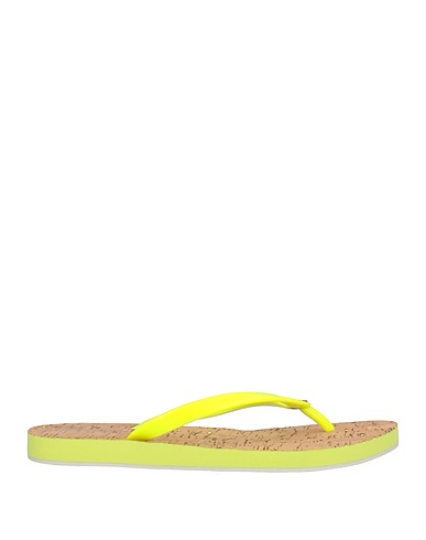NINE WEST Flip flops Lime green Rubber