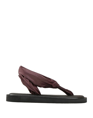 JOYCOLORS Flip flops Burgundy Textile fibres