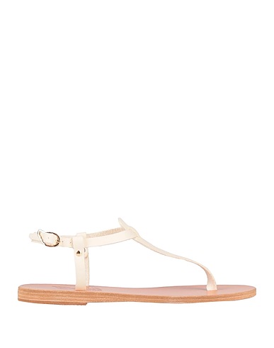 ANCIENT GREEK SANDALS Flip flops Off white Cowhide