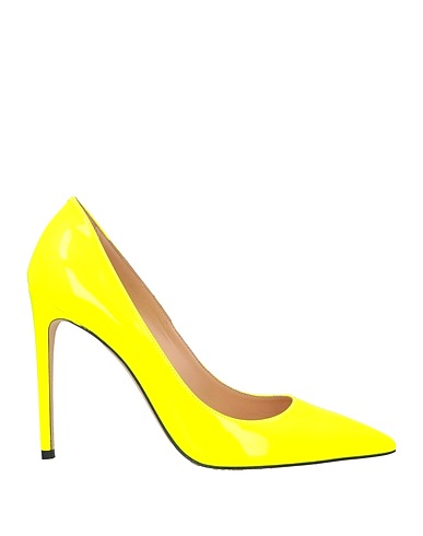 SEMICOUTURE Court Yellow Soft Leather