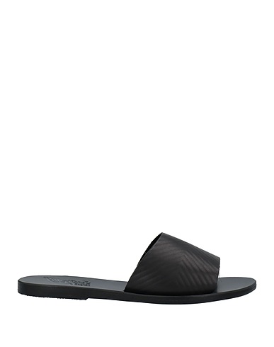 ANCIENT GREEK SANDALS Sandals Black Cowhide