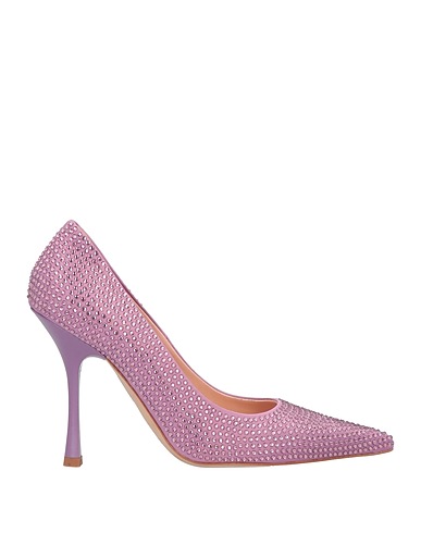 LIU •JO Pump Mauve Textile fibers
