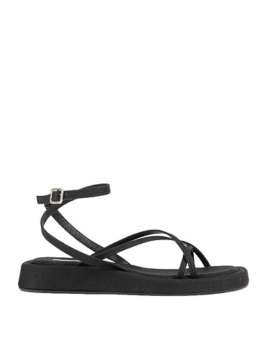 GIA / RHW Sandali Nero Fibre tessili