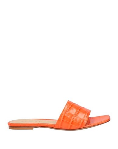 MVP WARDROBE Sandales Orange Cuir